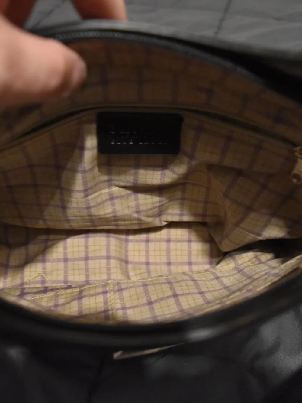 Burberry RARE BLUE LABEL Canvas and Leather Nova Check Handbag Shoulder Bag! - Picture 5 of 6